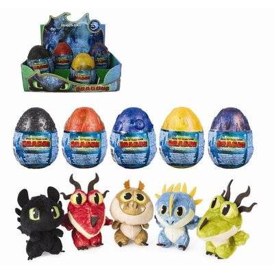 How to Train Your Dragon Plush Dragon Eggs (Supplied May Vary)