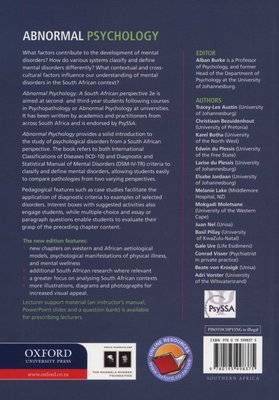 Abnormal Psychology - A South African Perspective (Paperback, 2nd Revised edition) Picture 2