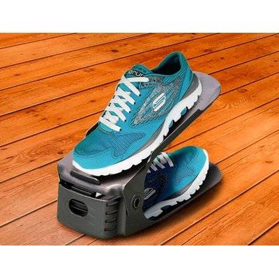 Fine Living Shoe Organiser (Set of 6)(Grey)