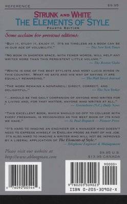 The Elements of Style (Paperback, 4th Ed)
