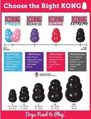 KONG Black Extreme Treat Toy
