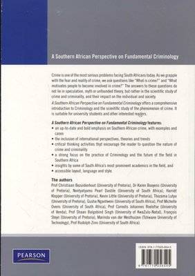 A Southern African Perspective on Fundamental Criminology (Paperback) Picture 2