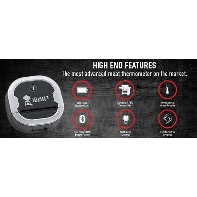 Weber iGrill 3 Bluetooth Meat Thermometer Picture 3