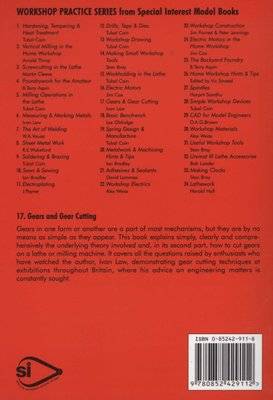 Gears And Gear Cutting - Workshop Practice Series 17 (Paperback) Picture 2