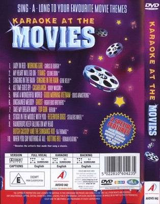 Karaoke at the Movies (DVD)