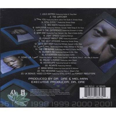 2001 ((UK)) (CD) Picture 2