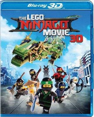 The LEGO Ninjago Movie - 3D (Blu-ray disc)