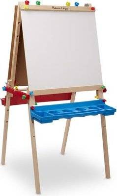 Melissa & Doug Deluxe Wooden Standing Art Easel