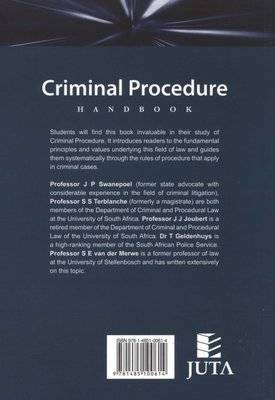 Criminal Procedure Handbook (Paperback, 11th Edition)