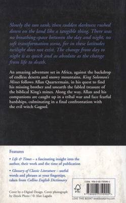 King Solomon's Mines (Paperback)