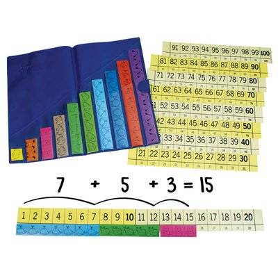 Teacher's First Choice Animal Strips & Numberline (110 Pieces)