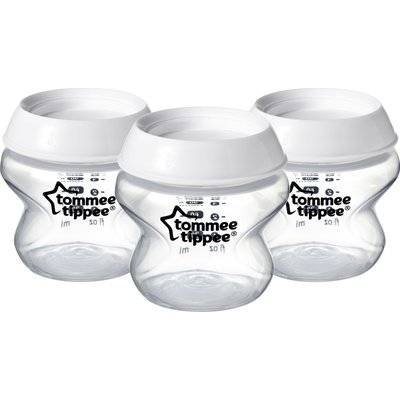 Tommee Tippee Closer To Nature  Milk Storage Bottles (3 Pack)