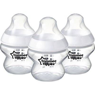 Tommee Tippee Closer To Nature  Milk Storage Bottles (3 Pack)