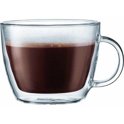 Bodum Bistro Double Wall Cafe Latte Mug (Set of 2)