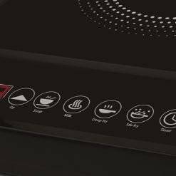 Mellerware Capri - Induction Cooker and Pot Pack (10 Piece Set)(3000W)(Black)