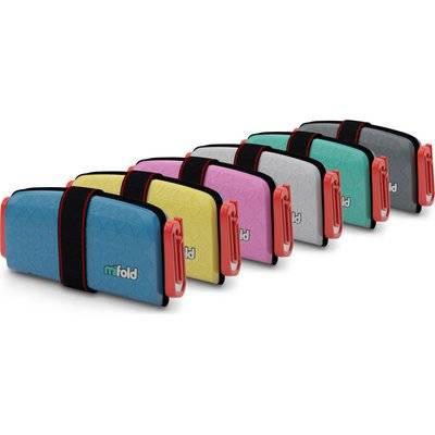 Mifold Grab & Go Car Booster Seat (Denim Blue)