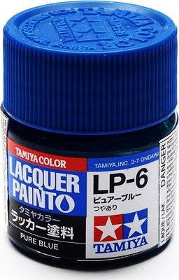 Tamiya LP-6 Lacquer Paint (Pure Blue)