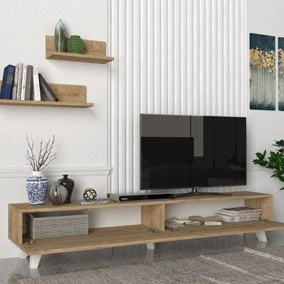 Homemark Armoire's Amerika TV Unit (Walnut)