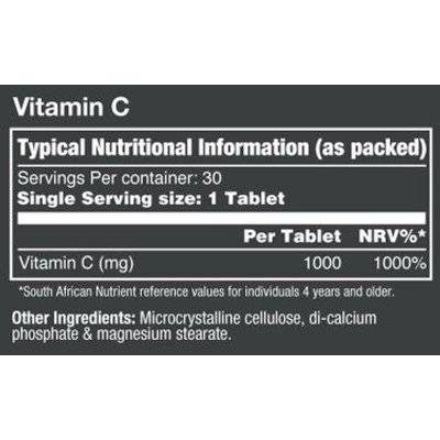 Vitatech Vitamin C (30 Tablets)