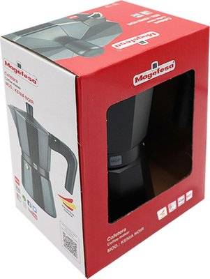 Magefesa Kenia Noir Coffee Maker (6 Cup) (Aluminium)