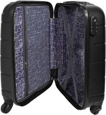 Marco Expedition Luggage Bag - 28 inch, High quality ABS  (Black)