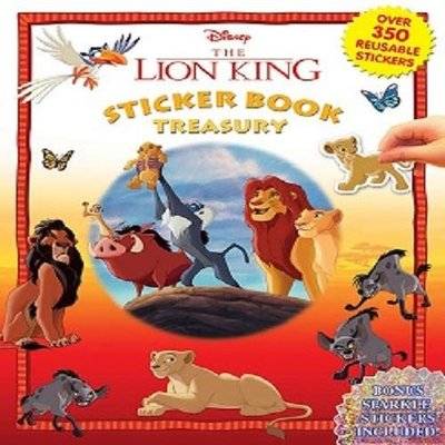 Disney The Lion King: Sticker Book Treasury (Paperback)