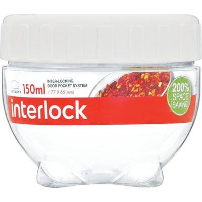 Lock & Lock Interlock Container (150ml)(White)