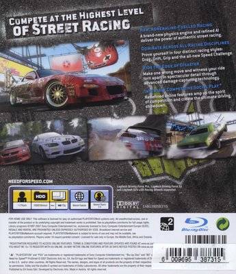 Need for Speed - ProStreet (PlayStation 3, DVD-ROM)
