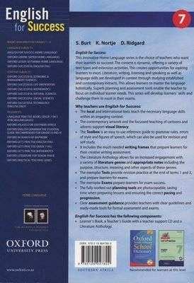 English for success CAPS: Gr 7: Learner's book (Paperback) Picture 2