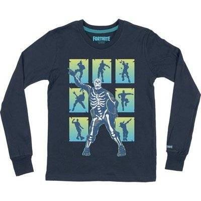Fortnite Skull Trooper Teen Pyjamas (Navy and Blue)(15-16)