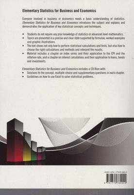 Elementary statistics for business and economics (Paperback, Revised ed)