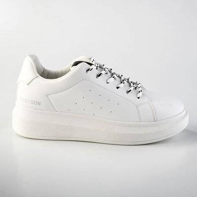 Madison Skyler Lace-up Sneaker (White)