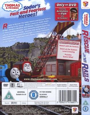 Thomas the Tank Engine and Friends: Rescue On the Rails (DVD)