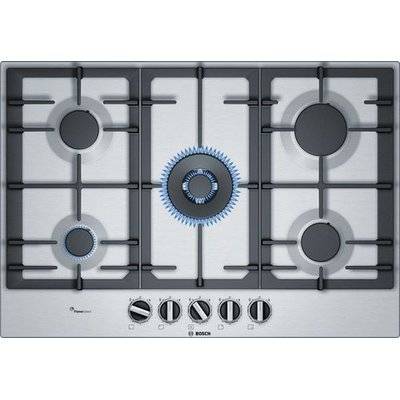 Bosch Series 6 Gas Hob with Wok Burner (70cm)