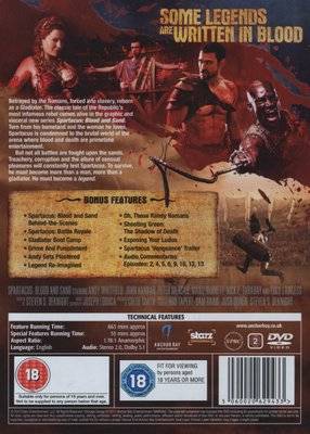 Spartacus: Blood And Sand - Season 1 (DVD, Boxed set) Picture 3