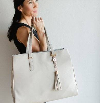 Baby Sense Mom & Baby Bag - Melaine Nude
