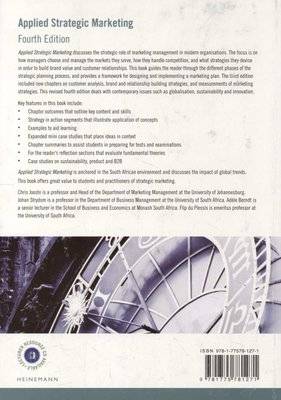 Applied strategic marketing (Paperback, 4th ed)