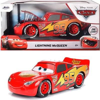 Jada Disney Pixar Cars Die-Cast Lightning McQueen (1:24) Picture 1