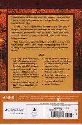 Amplified Topical Reference Bible, Hardcover (Hardcover, Supersaver ed.)