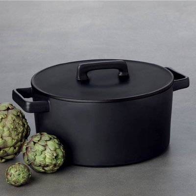 Maxwell & Williams Epicurious Round Casserole (2.6L | Black)