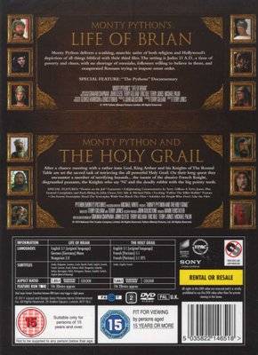 Monty Python and the Holy Grail/Life of Brian (DVD)