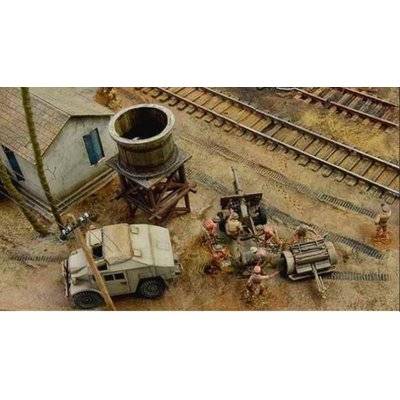 Italeri WWII Battleset - El Alamein The Railway Station (1:72)