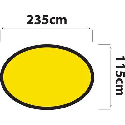 Oztrail Pop Up Beach Dome (Green / Yellow) (235 x 115 x 120cm) Picture 2