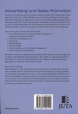 Advertising and sales promotion (Paperback) Picture 2