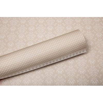 Lady Pattern Paper Basic Essentials Collection Double Sided Paper Dainty Damask (So Buff Design)(10