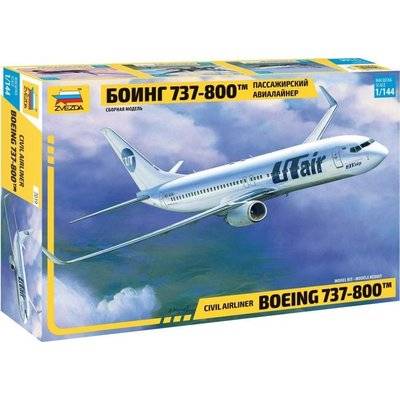 Zvezda Civil Airliner BOEING (1:144) (109 Piece)