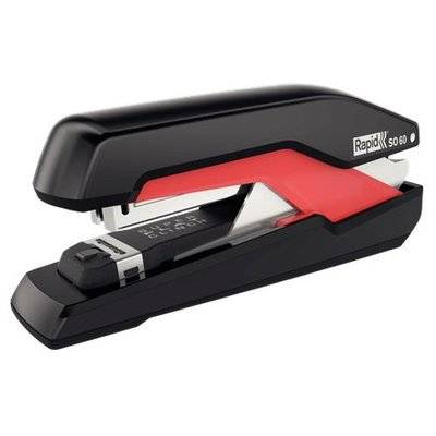 Rapid SO60 Supreme Full Strip Stapler (60 Sheets)(Black and Red)