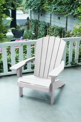 Keter Troy Adirondack Chair (White)