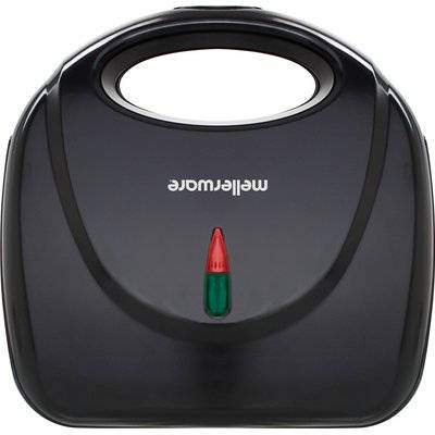 Mellerware Mercury 750W 2 Slice Sandwich Maker with Black Plates