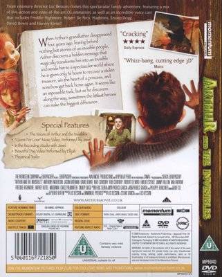 Arthur And The Invisibles (DVD)